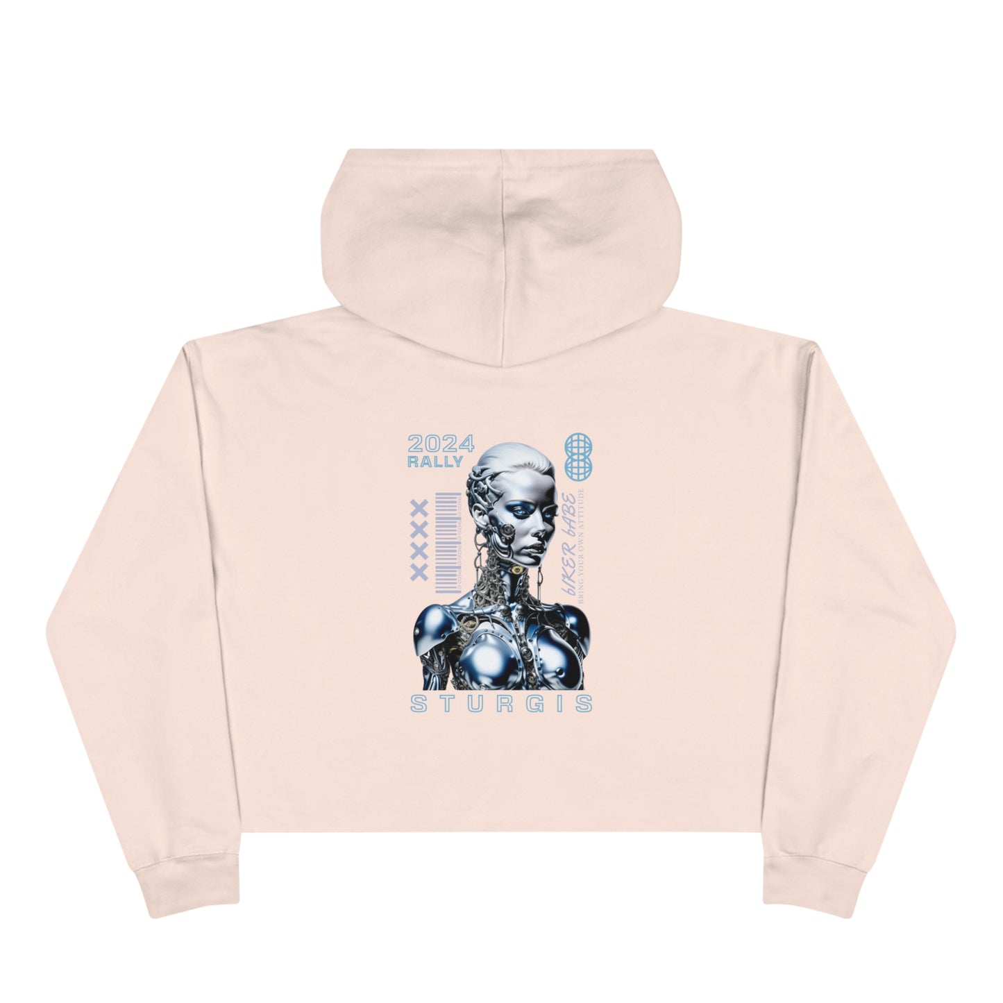 Image front and back - Crop Hoodie