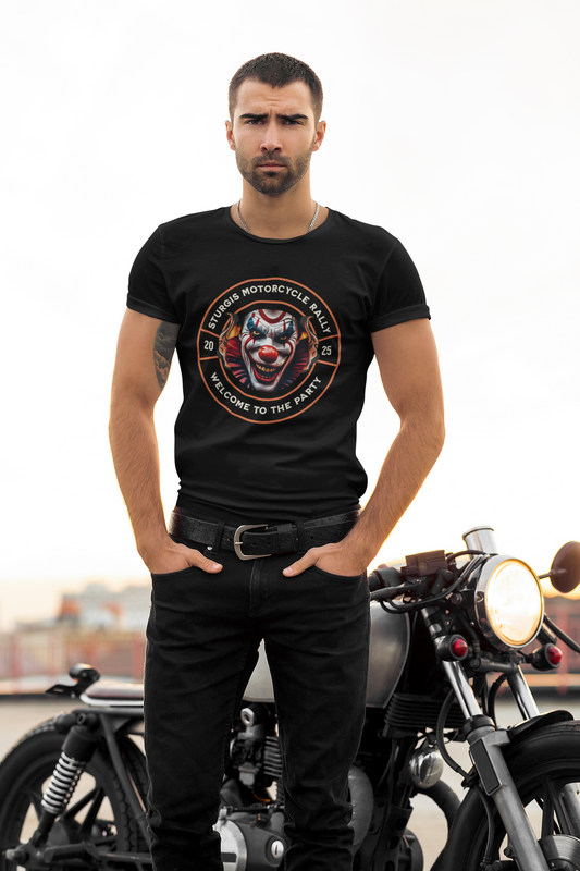 Sturgis Clown Graphic T-Shirt - Unisex Softstyle Tee